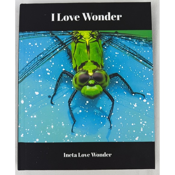 I Love Wonder Ineta Love Wonder Dragonfly Book Coffee Table Photography - Picture 1 of 4